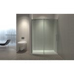 Tina 60" Curved Shower Door with Base- Right Opening 
