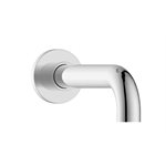"Round modern tub spout without diverter 1 / 2""F"