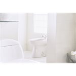 TOTO® Piedmont® Single Hole Deck Mounted Faucet Bidet, Cotton White - BT500AR#01