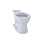 TOTO® Entrada™ Universal Height Round Toilet Bowl, Cotton White - C243EF#01