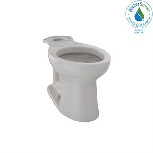 TOTO® Entrada™ Universal Height Elongated Toilet Bowl, Sedona Beige - C244EF#12