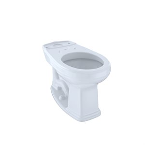TOTO® Eco Promenade® and Promenade® Universal Height Round Toilet Bowl with CEFIONTECT, Cotton White - C423EFG#01