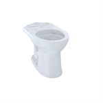 TOTO® Drake® II Universal Height Round Toilet Bowl with CEFIONTECT, Cotton White - C453CUFG#01