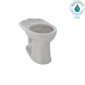 TOTO® Drake® II Universal Height Round Toilet Bowl with CEFIONTECT, Sedona Beige - C453CUFG#12
