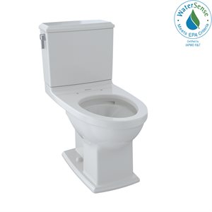 TOTO® Connelly® Two-Piece Elongated Dual-Max®, Dual Flush 1.28 and 0.9 GPF Universal Height Toilet with CEFIONTECT, Colonial White - CST494CEMFG#11