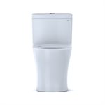 TOTO® Aquia® IV One-Piece Elongated Dual Flush 1.28 and 0.8 GPF WASHLET®+ and Auto Flush Ready Toilet with CEFIONTECT®, Cotton White - CST646CEMFGAT40#01