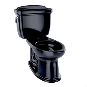 TOTO® Dartmouth® Two-Piece Elongated 1.6 GPF Universal Height Toilet, Ebony - CST754SF#51