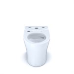 TOTO® Aquia® IV Elongated Universal Height Skirted Toilet Bowl with CEFIONTECT®, WASHLET®+ Ready, Cotton White - CT446CUFGT40#01