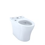 TOTO Aquia IV WASHLET+ Elongated Skirted Toilet Bowl with CEFIONTECT, Cotton White - CT446CUGT40#01