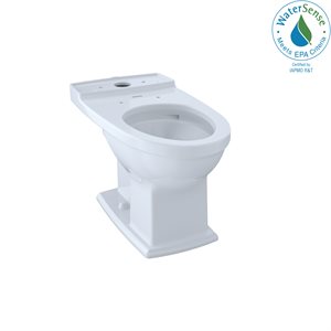 TOTO® Connelly™ Universal Height Elongated Toilet Bowl with CEFIONTECT, Cotton White - CT494CEFG#01