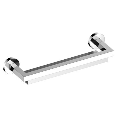 Shower shelf | polished chrome / aluminum