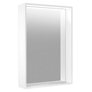 Miroir lumineux 20" | aluminium