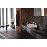 Lavabo de salle de bain TOTO® Kiwami® ovale de 24 pouces avec CEFIONTECT®, coton blanc - LT474G#01