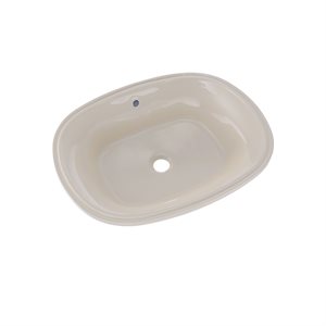 TOTO® Maris™ 20-5 / 16" x 15-9 / 16" Oval Undermount Bathroom Sink with CEFIONTECT, Sedona Beige - LT481G#12