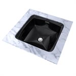 TOTO® Connelly™ Square Undermount Bathroom Sink, Ebony - LT491#51