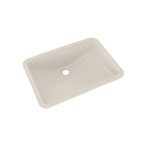 TOTO® 21-1 / 4" x 14-3 / 8" Large Rectangular Undermount Bathroom Sink with CEFIONTECT, Sedona Beige - LT540G#12