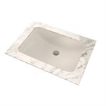 TOTO® 19" x 12-3 / 8" Rectangular Undermount Bathroom Sink with CEFIONTECT, Sedona Beige - LT542G#12