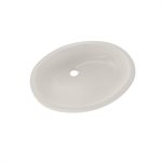 TOTO® Dantesca® Oval Undermount Bathroom Sink with CEFIONTECT, Colonial White - LT597G#11