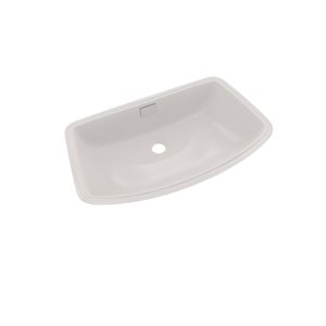 TOTO® Soirée® Arched Front Rectangular Undermount Bathroom Sink, Colonial White - LT967#11