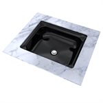 TOTO® Guinevere® Rectangular Undermount Bathroom Sink, Ebony - LT973#51