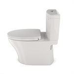 TOTO Aquia IV WASHLET+ Two-Piece Elongated Dual Flush 1.28 and 0.8 GPF Toilet with CEFIONTECT, Colonial White - MS446124CEMG#11