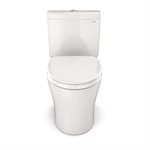 TOTO Aquia IV 1G WASHLET+ Two-Piece Elongated Dual Flush 1.0 and 0.8 GPF Toilet with CEFIONTECT, Colonial White - MS446124CUMG#11