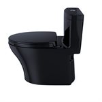 TOTO® Aquia® IV One-Piece Elongated Dual Flush 1.0 and 0.8 GPF Universal Height, WASHLET®+ Ready Toilet, Ebony- MS646124CUMF#51