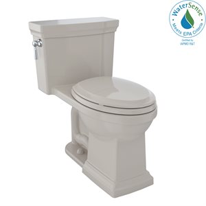 TOTO® Promenade® II One-Piece Elongated 1.28 GPF Universal Height Toilet with CEFIONTECT, Bone - MS814224CEFG#03