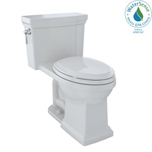 TOTO® Promenade® II One-Piece Elongated 1.28 GPF Universal Height Toilet with CEFIONTECT, Colonial White - MS814224CEFG#11