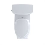 TOTO® Promenade® II 1G® One-Piece Elongated 1.0 GPF Universal Height Toilet with CEFIONTECT, Colonial White - MS814224CUFG#11