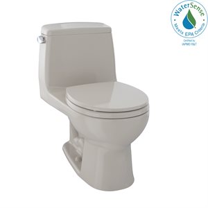 TOTO® Eco UltraMax® One-Piece Round Bowl 1.28 GPF Toilet, Bone - MS853113E#03