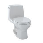 TOTO® Eco UltraMax® Cuvette Ronde Monobloc 1,28 GPF Toilette, Blanc Colonial - MS853113E#11