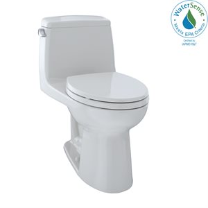 TOTO® Eco UltraMax® Toilette monocoque allongée 1,28 GPF conforme ADA, blanc colonial - MS854114EL#11