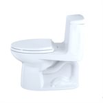 TOTO® UltraMax® One-Piece Elongated 1.6 GPF ADA Compliant Toilet, Colonial White - MS854114SL#11
