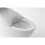 TOTO® NEOREST® NX1 Dual Flush 1.0 or 0.8 GPF Toilet with Integrated Bidet Seat and EWATER+®, Cotton White - MS900CUMFG#01