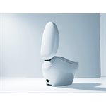 TOTO® NEOREST® NX2 Dual Flush 1.0 or 0.8 GPF Toilet with Integrated Bidet Seat, EWATER+®, and ACTILIGHT® - Cotton White - MS901CUMFX#01
