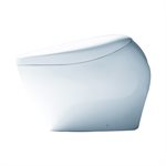 TOTO® NEOREST® NX2 Dual Flush 1.0 or 0.8 GPF Toilet with Integrated Bidet Seat, EWATER+®, and ACTILIGHT® - Cotton White - MS901CUMFX#01
