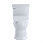 TOTO® Eco Soirée® One Piece Elongated 1.28 GPF Universal Height Skirted Toilet with CEFIONTECT, Bone - MS964214CEFG#03