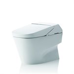 TOTO® Neorest® 700H Toilette à double chasse 1,0 ou 0,8 GPF ADA hauteur avec siège de bidet intégré et ewater+®, coton blanc - MS992CUMFG#01