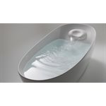 Baignoire flottante TOTO® avec ZERO DIMENSION® et Hydrohands, blanc brillant - PJYD2200PWEU#GW