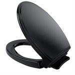 TOTO® Traditional SoftClose® Non Slamming, Slow Close Elongated Toilet Seat and Lid, Ebony - SS154#51