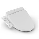 TOTO® WASHLET® A100 Electronic Bidet Toilet Seat with SoftClose® Lid, Elongated, Cotton White - SW2014#01
