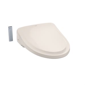 TOTO® WASHLET® S500e Electronic Bidet Toilet Seat with EWATER+® Bowl and Wand Cleaning, Classic Lid, Elongated, Sedona Beige - SW3044#12