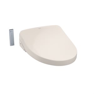 TOTO® WASHLET® S500e Electronic Bidet Toilet Seat with EWATER+® Bowl and Wand Cleaning, Contemporary Lid, Elongated, Sedona Beige - SW3046#12