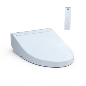 Siège de toilette bidet électronique TOTO® WASHLET® C5 avec nettoyage PREMIST et EWATER+, allongé, coton blanc - SW3084 # 01