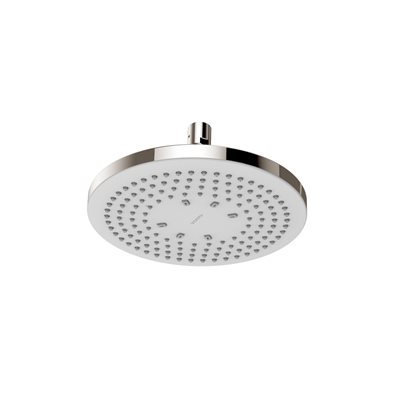 TOTO® G Series 2.5 GPM Single Spray 8.5 inch Round Showerhead with COMFORT WAVE Technology, Polished Nickel - TBW01003U1#PN