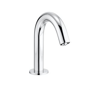 TOTO® Helix ECOPOWER® 0.35 GPM Electronic Touchless Sensor Bathroom Faucet with Thermostatic Mixing Valve, Polished Chrome - TEL113-D20ET#CP