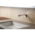 TOTO® Libella® Wall-Mount ECOPOWER® 0.35 GPM Electronic Touchless Sensor Bathroom Faucet, Polished Chrome - TEL1C3-D20EM#CP