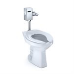 TOTO® ECOPOWER® Robinet de chasse d'eau de toilette sans contact 1,28 GPF, chrome poli - TET1LAR#CP