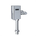 TOTO® ECOPOWER® Touchless 1.0 GPF Toilet Flushometer Valve and 24 Inch Vacuum Breaker Set, Polished Chrome - TET6UA32#CP